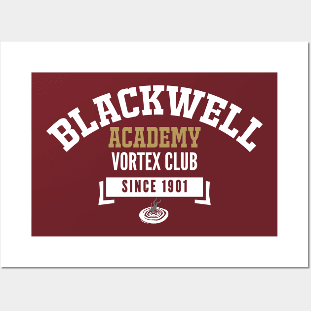 Blackwell Academy Vortex Club Vintage Design Wall Art by AniReview